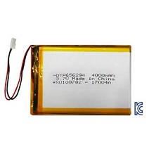 DTP 리튬폴리머전지 656294-PCM(3.7V 4000mAh)C5264RB 충전지, 1개