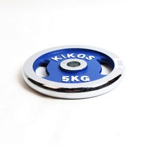 kikos 중량원판(역기판)5kg, 1개, 5kg