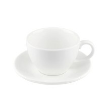 노비아 NBC 심플 카페라떼잔 320ml, CREAM WHITE