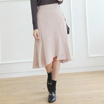Hearts price 데일리앤 아더 체크 언발 스커트