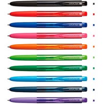 시그노 유니볼 0.28mm 0.38 0.5 볼펜, RT1(노크)리필 0.5 블랙 UMR85N.24