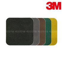 3M 매끈한 타일용 미끄럼방지테이프, 2입, 브라운