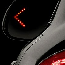 VIP KOZON LED 글라스 리피터 키트 사이드키트 방향지시 사이드등 미러지시등사이드신호등, 옐로우, PCB 1.5MM
