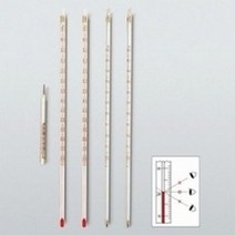 사이언스피아 막대온도계 알콜온도계 수은온도계C형