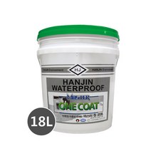 한진건설 마스터 원코트 친환경 수용성 탄성 도막 방수제 18L, 회색, 1개