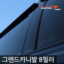 레이스텍 프리미엄 B필러 C필러 미러플레이트 기둥몰딩, B필러 그랜드카니발(6P)