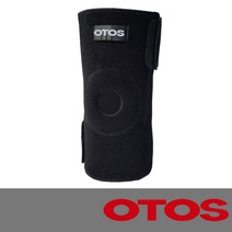 OTOS 오토스 무릎보호대 벨크로보호대 FREE 사이즈, 블랙, 단품