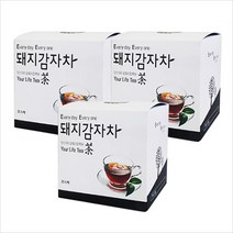 HAACCP인증 착한농부 국내산 돼지감자차 고급 20티백, 착한농부 돼지감자차 고급티백, 3박스
