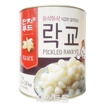 반찬단지 락교(캔), 3kg, 1개