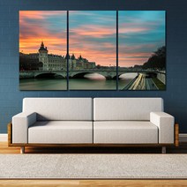 모던팩토리 인테리어 3분할 캔버스 액자세트 35종, 250mmX400mm 3EA