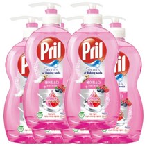 프릴 New 베이킹소다 와일드베리, 6개, 750ml