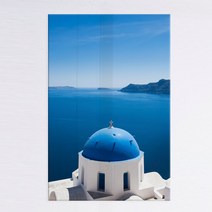 꾸밈 cg193-아크릴액자산토리니풍경 액자, 6.산토리니풍경_6타입