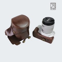 캐논 DSLR EOS 200D 카메라 가죽 케이스, 1개, EOS 200D 가죽 블랙