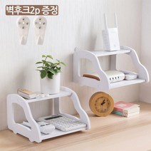 예홈 공유기 셋탑박스 전화기 벽걸이선반, 1개