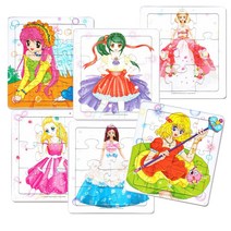 (98무배) 우리아이 첫미니퍼즐 공주 9종 6조각~, 7.요정 (20조각), 1개