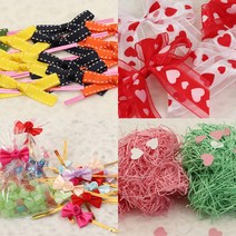 노크원 인쇄opp, 선택15-스티치리본타이 01-하늘(100개), 100개