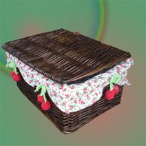 버들 딸기 뚜껑 / 라탄 바구니 마스크 사탕 쿠키 과자 수납 상자 나무 문구 리빙 박스 주방 초콜릿 캔디 선물상자 액세서리 보관 화장품 보관함 주얼리 수납함 약통 정리함 포장 햄퍼