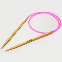 행복뜨기 털실 뜨개실 코바늘 줄바늘 돗바늘 꽈배기바늘 장갑막대바늘, 4mm, 1개