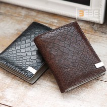 천연가죽 핸드메이드 옴니아 남성지갑 Land 중지갑 / 고급케이스에 포장되어있어요~~
