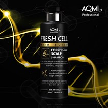 아오미 프레시 셀 스캘프 샴푸, 500ml, 1개