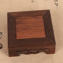 고급 계시목 사각 차탁 2호