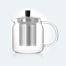 데코하우스 거름망티포트 컵 녹차포트 티포트 유리주전자, 티포트 S-045 1P, 700ml