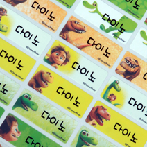 보물들맘 네임스티커 방수 이름스티커 어린이집스티커 주문제작, 중형04.굿다이노(81조각), 1세트