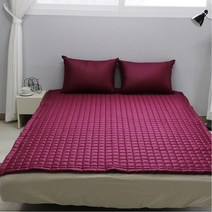 [디메이드] 국내 직접생산 트윌면 미끄럼방지 패드, 03_트윌면패드_와인