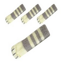 아코바 고양이 의자발커버 4개1세트 의자양말 층간소음 바닥재보호 긁힘방지 회색냥