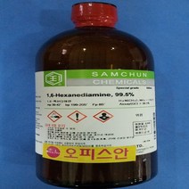 오피스안&컴사이언스 헥사메틸렌디아민 1 6-헥산디아민 Hexamethylenediamine 시약, 1000ml