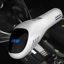 루비시아 차량용공기청정기+고속충전, S90B(화이트)