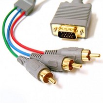 [LANstar] RGB TO DVD 컴퍼넌트(빨강 파랑 녹색) 케이블 10M, LS-RGB3R-MM-10M