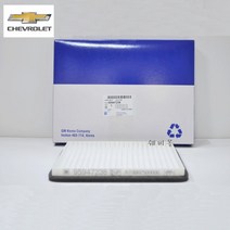쉐보레 순정품 스파크 2009~2012년형 에어컨필터(일반형) 95947238 향균필터/에어컨필터, 1개