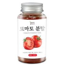 토마토 분말(스페인) 100g(플라스틱통) 토마토 가루 파우더 선식 채소 주스 제빵 재료, 1개