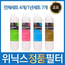 위닉스 정품 정수기 필터 1년세트 7개 전체체트 4개, 선택1_전체세트(1+1+1+1=4개)