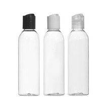 허브스프레이 프레스캡 플라스틱용기 30ml~500ml, 200ml, 투명용기 검정캡