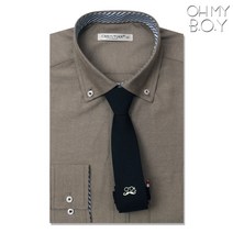 오마보이 남성용 젠느옴므 세미슬림 무지 정장셔츠 DNG104KH
