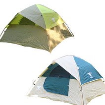 케이포캠프 원터치 힐링텐트, [K4 CAMP] 원터치 힐링텐트-베이지블루