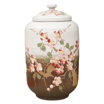 [여주도기] 투톤매화 황토 쌀독항아리 10kg, 1개