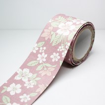 리본디자이너 원단리본, 88-코르니플라워연핑크[폭40mm], 50cm