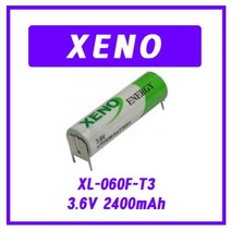 제노(XENO) XL-060F-T3(AA 3.6V 2400mAh) 리튬전지작업, 1개, 1개