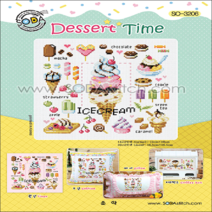 홈데코 소다 - 디저트 타임 (십자수 도안) 도안