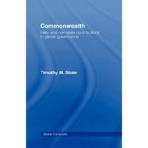 Commonwealth: Inter- And Non-State Contributions to Global Governance Hardcover, Routledge
