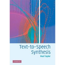 Text-To-Speech Synthesis Hardcover, Cambridge University Press