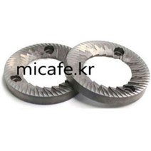메조 커피그라인더날 63mm 71mm 티타늄상하2개1조, A)메조코니(63mm)