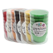 더팩 노르딕색지 머핀컵55mm 7종, 화이트, 1통