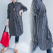 SEONGJINCHI 가을신상 롱셔츠 원피스 9956