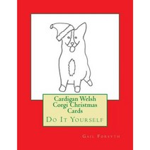 [웰시코기카디건] Cardigan Welsh Corgi Christmas Cards: Do It Yourself Paperback, Createspace