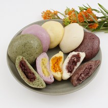 봄빵 수제 쌀찐빵 하얀봄빵 X 8개 아이간식, 800g, 1개