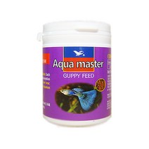 아쿠아마스터 구피 피드 사료, 1개, 아쿠아마스터 구피사료 100g, 100g